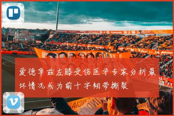 爱德华兹左膝受伤医学专家分析最坏情况或为前十字韧带撕裂